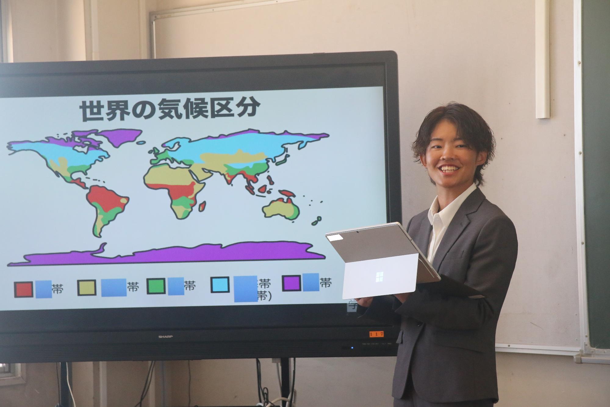 インタビューした講師の写真2