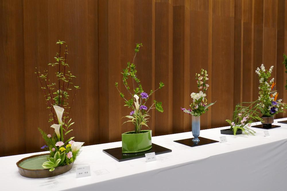 茨木市生花展風景