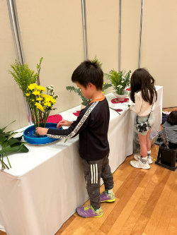 生花親子教室1