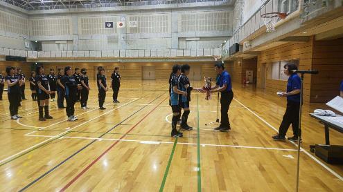 優勝チームの様子