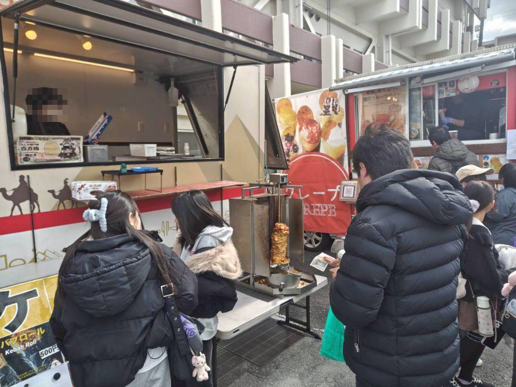 第23回やよい祭り　１階キッチンカー