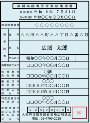 資格確認書