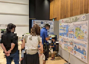 下水道クイズの様子