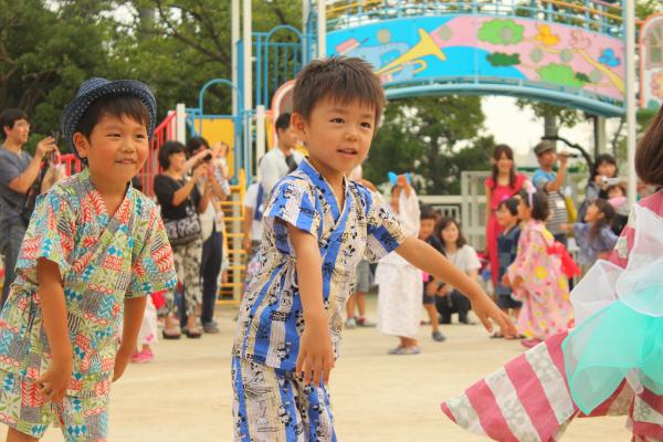 練習重ねた盆DANCE♪